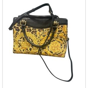 Sale‼️ Gianni Versace Handbag with Unbranded Crossbody Strap/ Preowned As Is